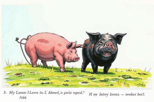 «Моя последняя любовь — две свинки...»