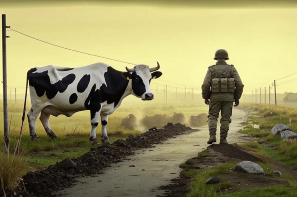 «Однажды ко мне пристала корова...»