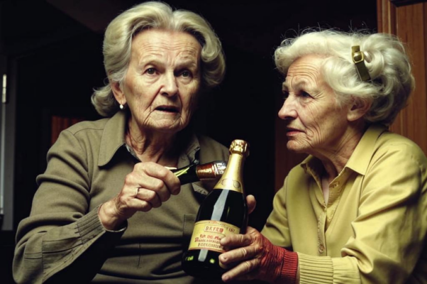 «Ты, вша партийная, — бранилась Теща с Зятем...»