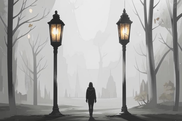 «Фонари, светящие среди бела дня...»