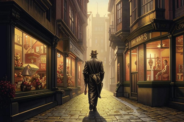 «В полдень тенью и миром полны переулки...»