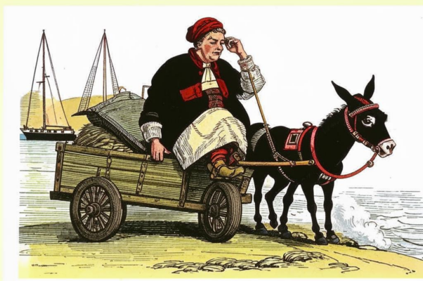 «На козлах толстый франт...»