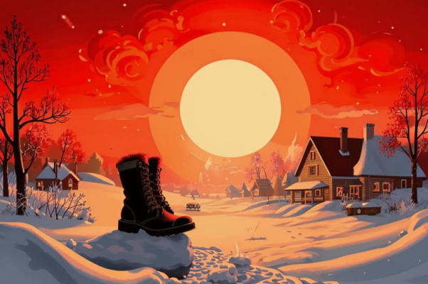 «Над черной прорубью дымится сизый пар...»