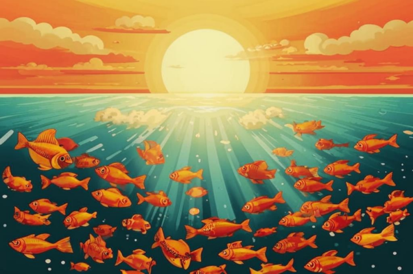 «Солнце жарит. Мол безлюден...»