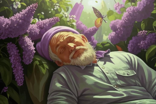 «Узкий палисадник...»