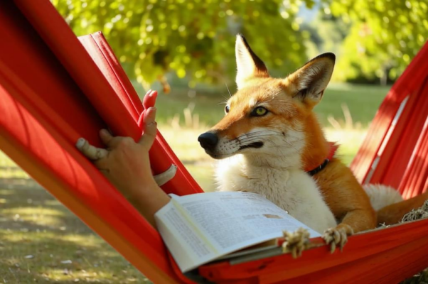 «Фокс приклеился носом к руке...»