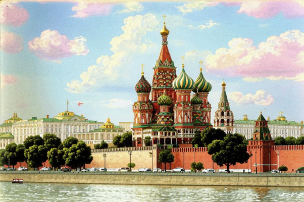 Бегство («Зеленой плесенью покрыты кровли башен…»)