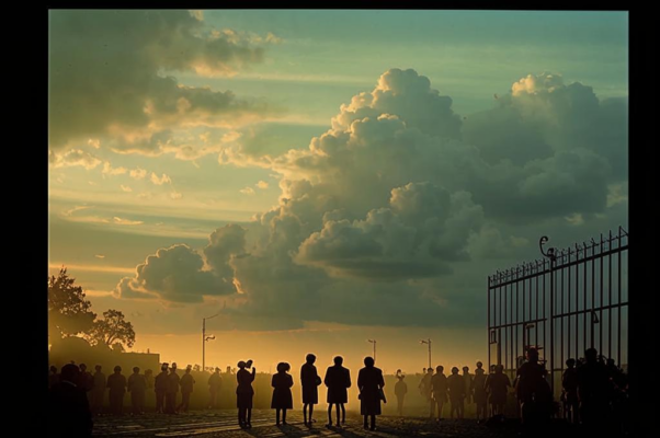 Борьба («Сползаются тучи…»)