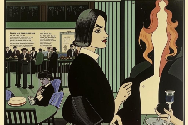 В венском павильоне