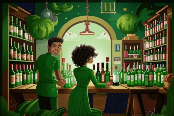 В винной лавке