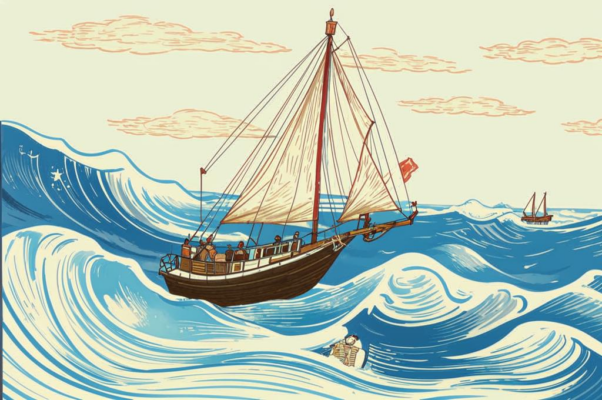 В море («Мы плыли с острова Пор-Кр…»)