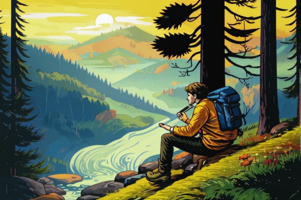 В пути («Словно звон бессонной цитры…»)