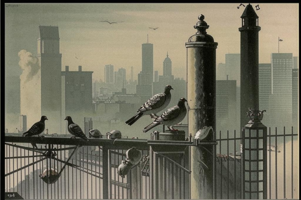 Вид из окна