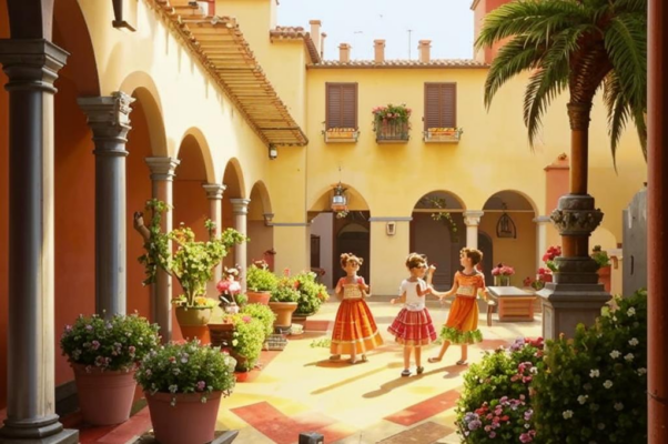 Дитя («Двор ― уютная клетушка…»)