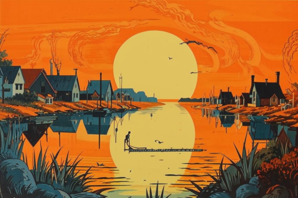 Мираж («Миражем вставал над водой…»)