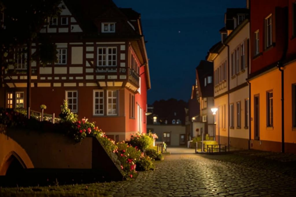 На замковой террасе