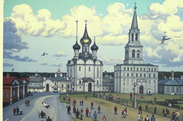 На площади Navona