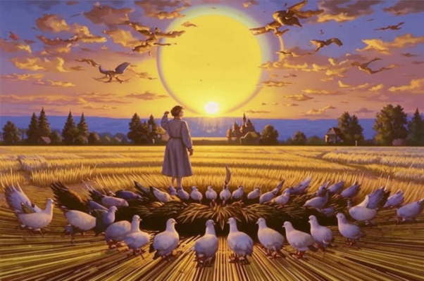 На току («На току ― ни души…»)