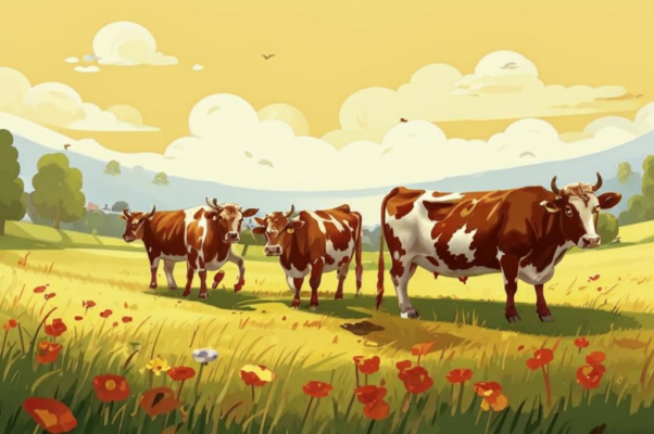 Радость («По балке ходит стад…»)