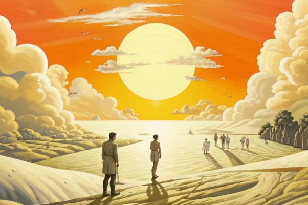 У моря («Облаков жемчужный поясо…»)