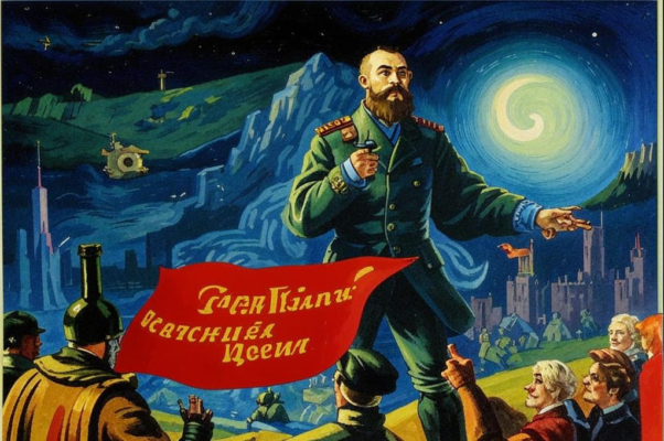 Пирушка («Пробивается в тучах/ Зимы седина…»)