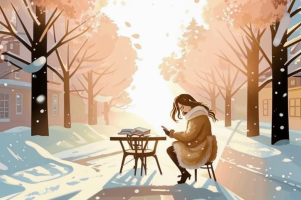 Зимой («Квадриллионом лучико…»)