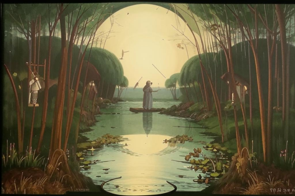 Nocturne («Месяц гладит камыш…»)