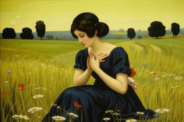 «В тебе столько нежности тихой...»