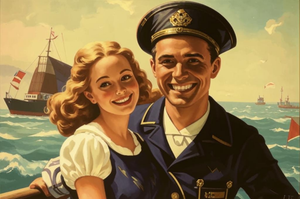 «Вы стоите на палубе за зеркальною рубкою...»