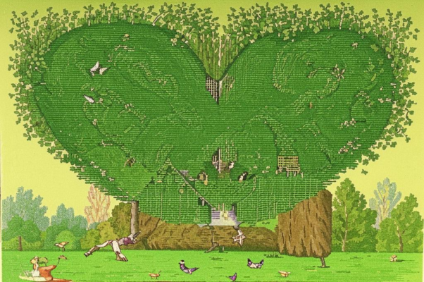 В кленах раскидистых