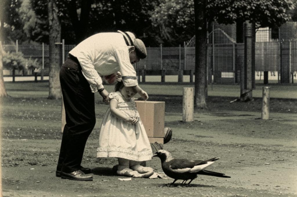 В парке плакала девочка