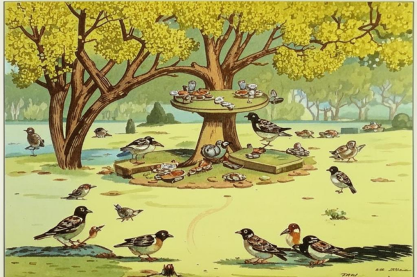 В ресторане («В PECTOPAH…»)