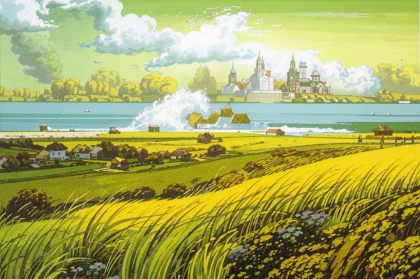 Открыткa Валерию Брюсову