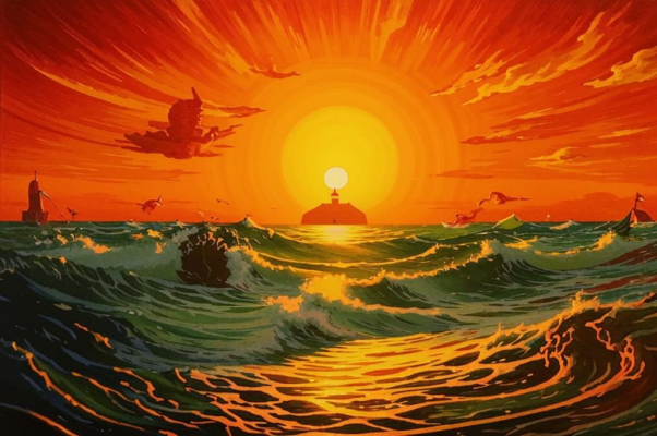 Солнце и mope