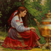 Триолет («В протяжных стонах самовар…»)