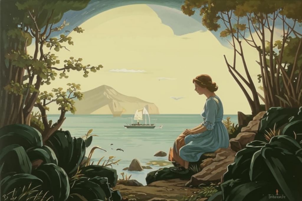 Ты вышла в сад...