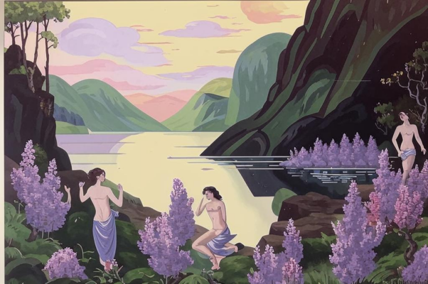 Фиолетовое озерко