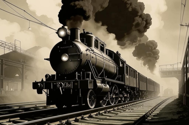 «Вдруг загудели сонные шпалы...»