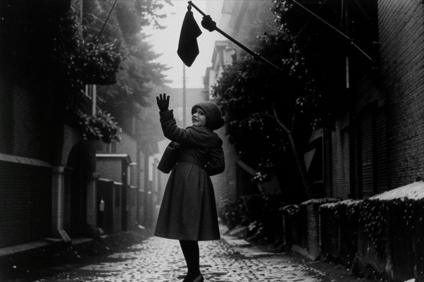 «Уронила девушка перчатку...»