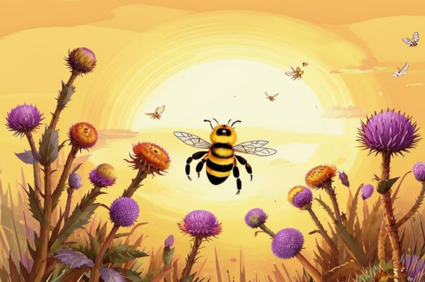 Зной («Восьмерки делает пчела…»)