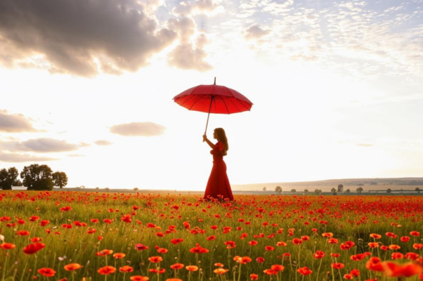 К. Моне. «Женщина с зонтиком»