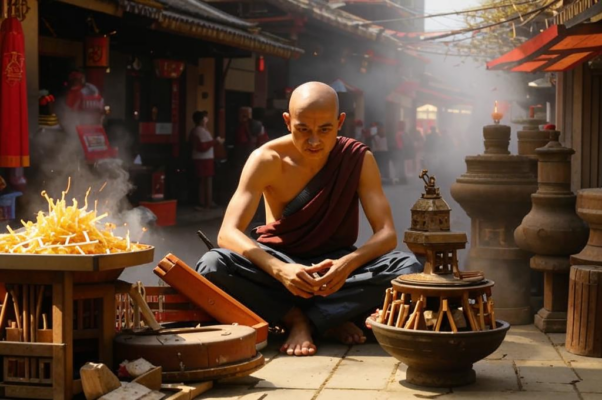 Лавка уличного башмачника