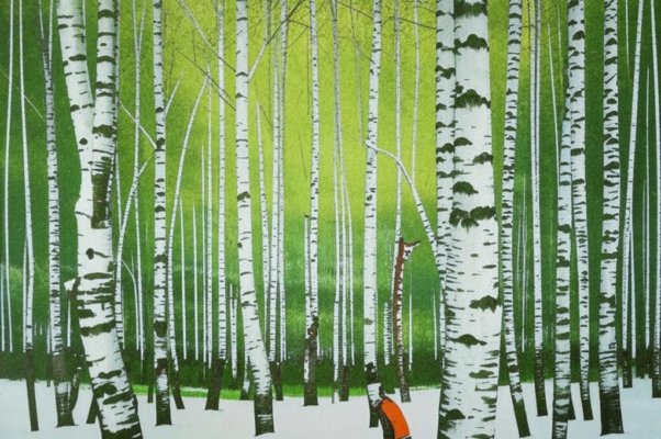 Осень («Осенью березы точно люди…»)