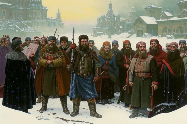 Песня («Выходил воевода на улицу…»)