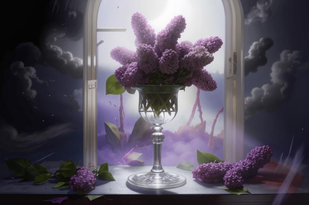 Сирень («Сирень в стакане томится у шторки…»)