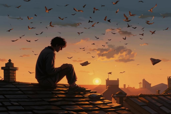 Сумерки («Сижу.  Сумерничаю.  Птицы…»)