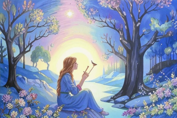 «Золотом и снегом зори росные...»