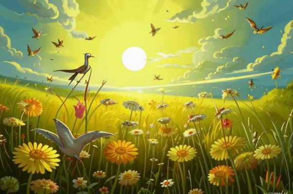 «Полдень. Поле. Разнотравье...»