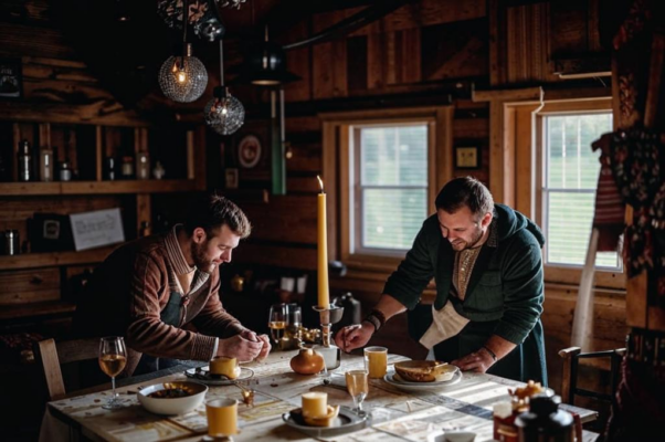 Герой («Шагнул в избу, ненужную шинел…»)