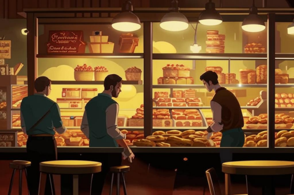 Друзья («Столкнемся у булочной под вечер …»)